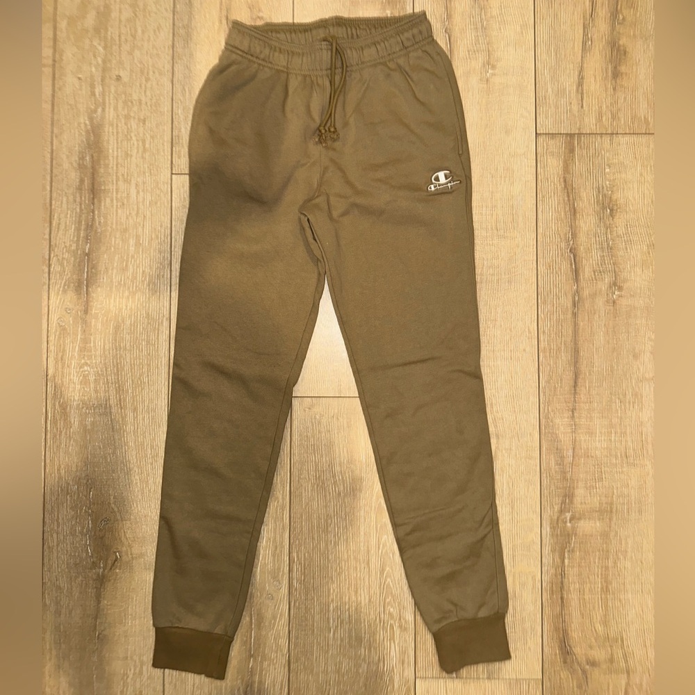 Tan Champion Sweatpants